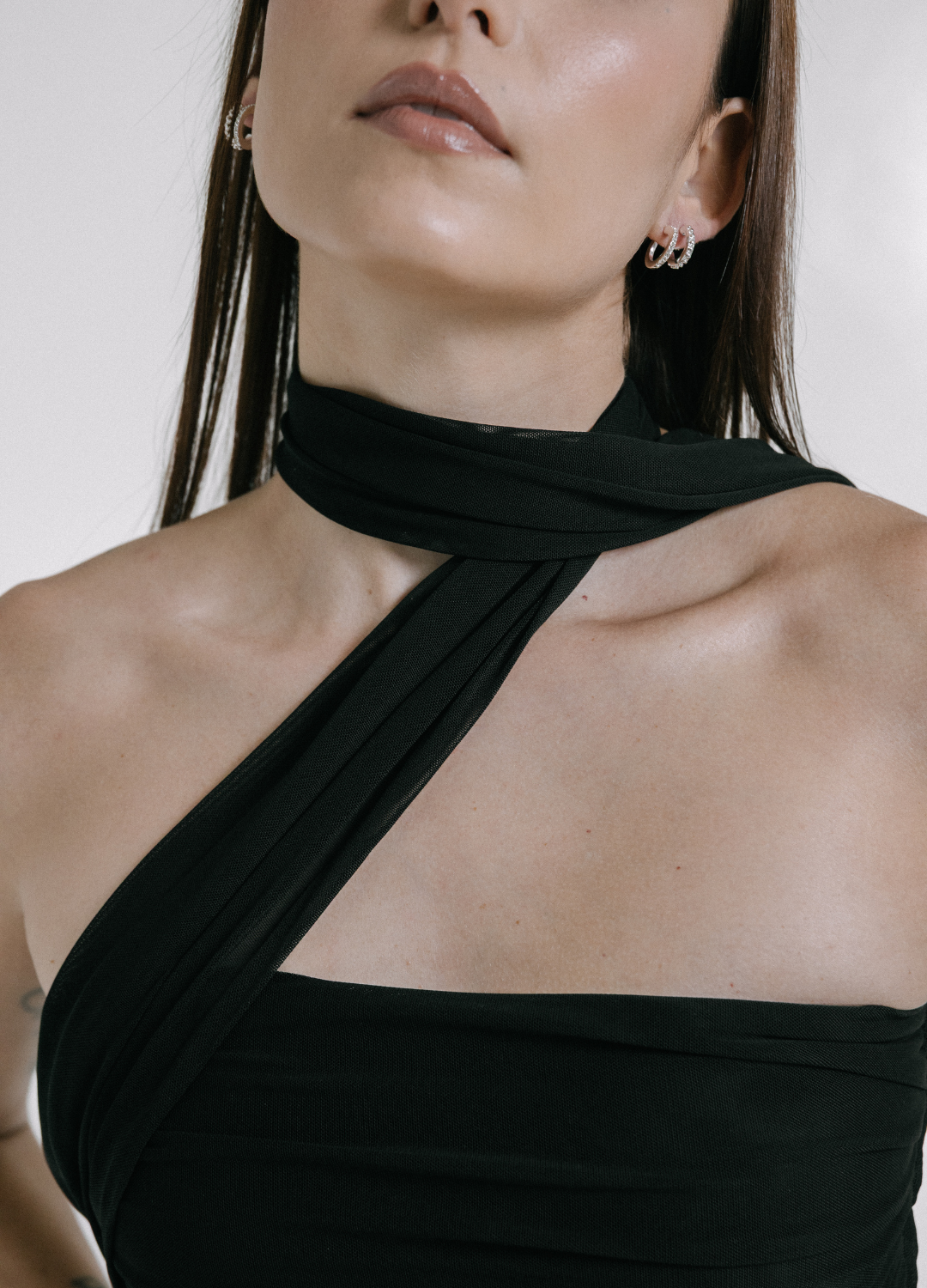 Sculpt Wrap Top Negro