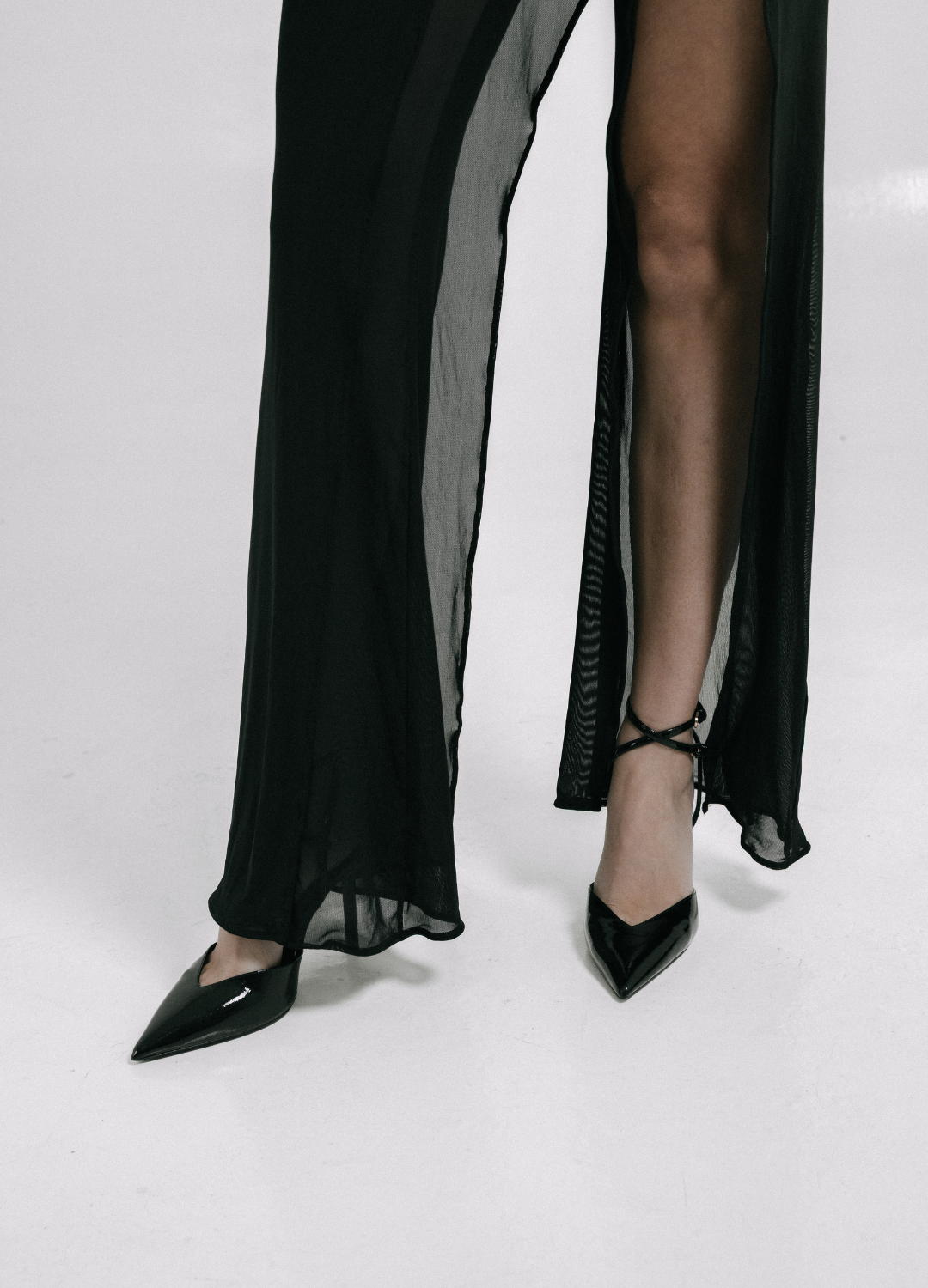 Open Veil Pant Negro