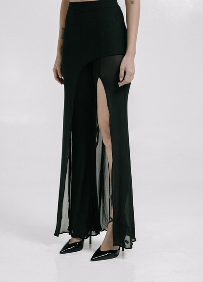Open Veil Pant Negro