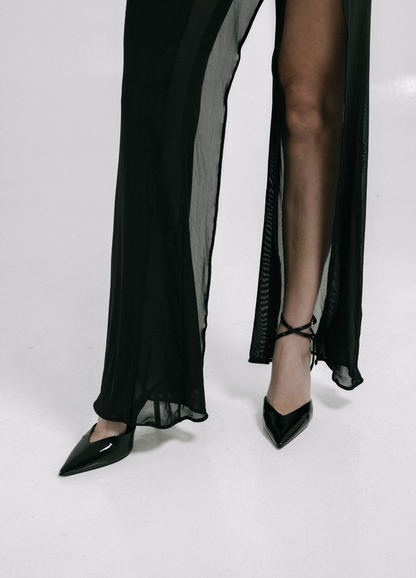Open Veil Pant Negro